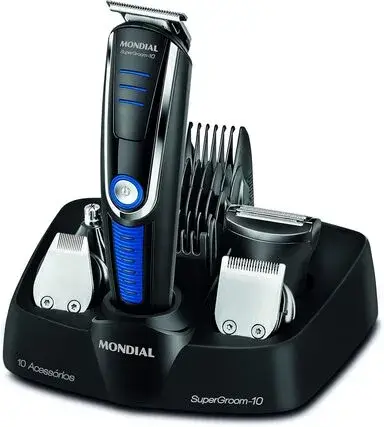 Aparador de Pelos Mondial Super Groom 10 BG-03