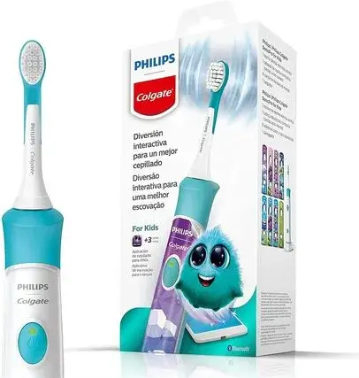 Escova de Dente Elétrica Colgate Philips SonicPro Kids